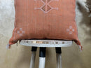 Moroccan Silk Pillow Cover Handmade Boho Pillowcase, Terracotta Geometric Cushion Cover, Custom Sizes for - product image 2