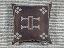Artisan Moroccan Pillow Cover, Handmade Boho Cushion Case, Embroidered Decorative Pillowcase for Cozy Int - product image 9