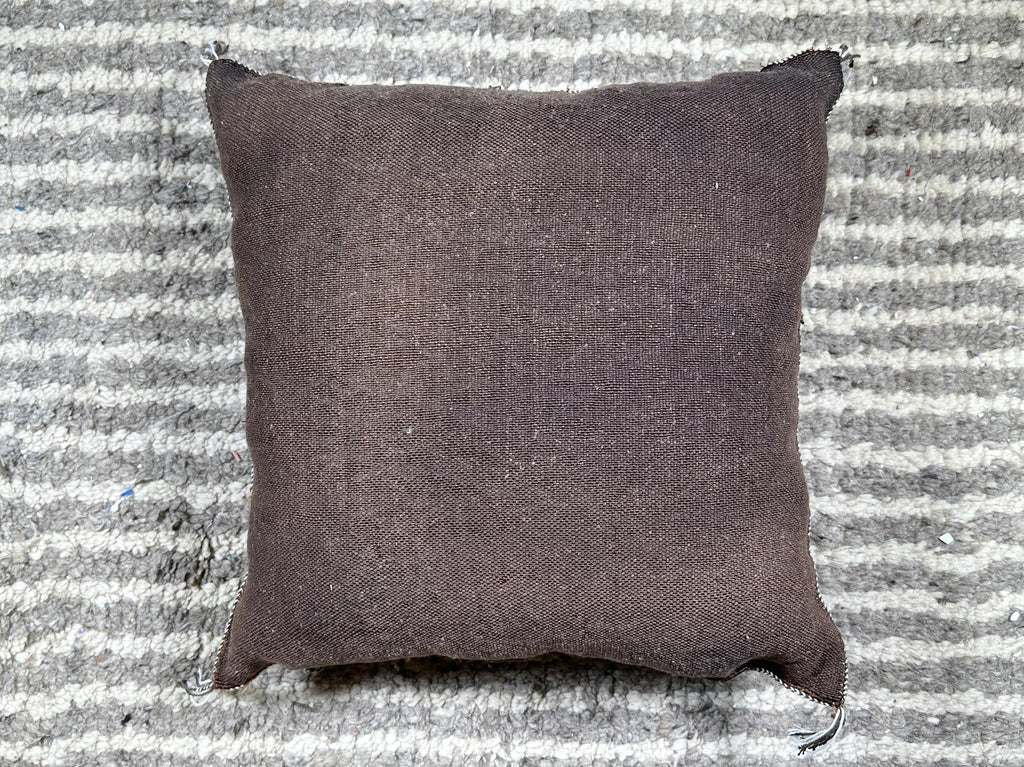 Artisan Moroccan Pillow Cover, Handmade Boho Cushion Case, Embroidered Decorative Pillowcase for Cozy Int - product image 10