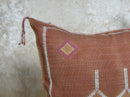 Boho Moroccan Pillow Cover, Handmade Artisan Cushion Case, Embroidered Decorative Pillowcase for Cozy Hom - product image 4