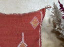 Handmade Moroccan Cushion Cover, Boho Pillowcase, Artisan Embroidered Decorative Pillow Cover for Sofa or - product image 4