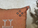 Moroccan Handmade Pillow Cover, Boho Embroidered Cushion Case, Decorative Pillowcase for Sofa Couch Bedro - product image 4