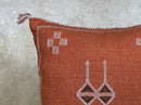 Boho Moroccan Pillowcase, Handmade Decorative Cushion Cover, Artisan Embroidered Pillow Cover for Cozy Ho - product image 5