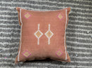 Handmade Moroccan Boho Pillow Cover, Embroidered Cushion Case, Decorative Artisan Pillowcase for Cozy Hom - product image 9