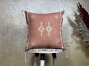 Handmade Moroccan Boho Pillow Cover, Embroidered Cushion Case, Decorative Artisan Pillowcase for Cozy Hom - product image 1