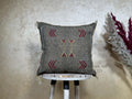 Moroccan Boho Cushion Cover, Handmade Decorative Pillowcase, Artisan Embroidered Pillow Cover for Home St - product image 1