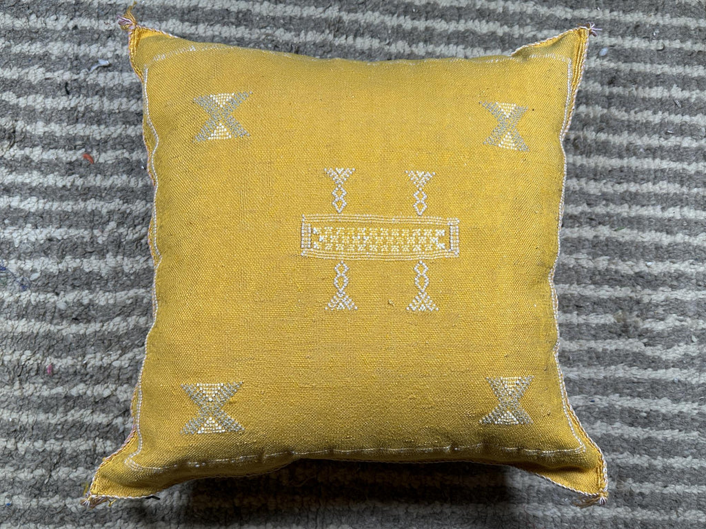 Handmade Silk Pillow Cover, Moroccan Pillow, Boho Pillow, Kilim Pillow Cover, Sabra Silk Pillow, Sofa Cus - product image 10