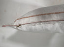 Moroccan Silk Pillow Cover, Ivory Cream Beige Embroidered Pillowcase, Neutral Boho Tribal Geometric Cushi - product image 8
