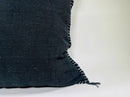 Moroccan Silk Pillow Cover, Beige Taupe Gold Embroidery, Neutral Boho Tribal Geometric Pillowcase for Cou - product image 2