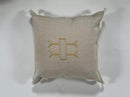 Moroccan Handmade Silk Pillow Cover, Embroidered Cushion Case, Boho Kilim Style Decor - product image 7