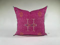 Handmade Embroidered Silk Pillow Cover, Moroccan Boho Cushion Case for Sofa Bed Home - product image 1