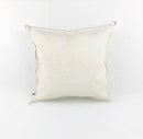 Moroccan Silk Pillow Cover, Handmade Boho Pillowcase, Ivory Beige Tribal Embroidery, Sofa Couch Accent, F - product image 2