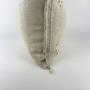 Handmade Moroccan Silk Pillow Cover, Neutral Boho Pillowcase, Beige Tribal Kilim Style, Custom Sizes for - product image 3