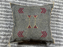 Moroccan Boho Cushion Cover, Handmade Decorative Pillowcase, Artisan Embroidered Pillow Cover for Home St - product image 9