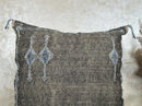 Handmade Moroccan Pillow Cover, Boho Decorative Pillowcase, Artisan Embroidered Cushion Cover for Sofa Be - product image 3