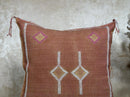 Boho Moroccan Pillow Cover, Handmade Artisan Cushion Case, Embroidered Decorative Pillowcase for Cozy Hom - product image 2