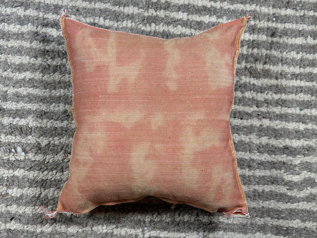 Boho Moroccan Pillow Cover, Handmade Artisan Cushion Case, Embroidered Decorative Pillowcase for Cozy Hom - product image 10