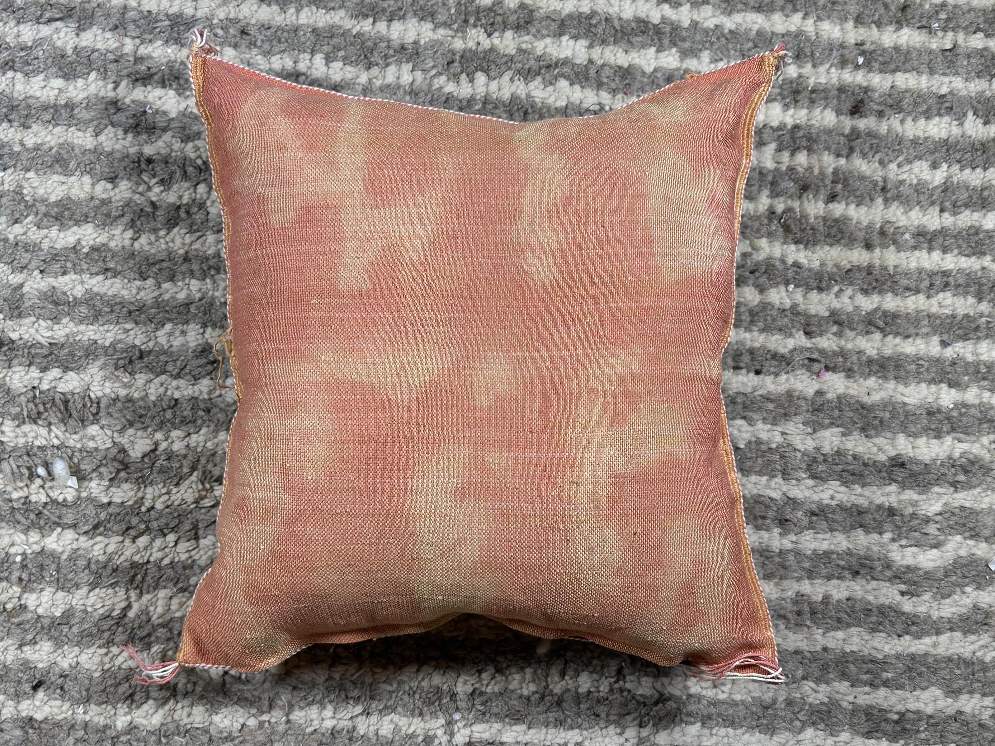 Boho Moroccan Pillow Cover, Handmade Artisan Cushion Case, Embroidered Decorative Pillowcase for Cozy Hom - product image 10