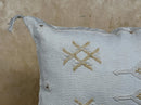 Moroccan Boho Pillow Cover, Handmade Embroidered Cushion Case, Decorative Pillowcase for Living Room Bedr - product image 5