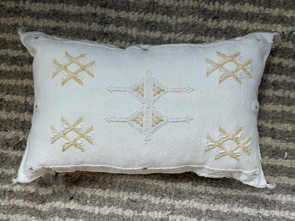Moroccan Boho Pillow Cover, Handmade Embroidered Cushion Case, Decorative Pillowcase for Living Room Bedr - product image 10