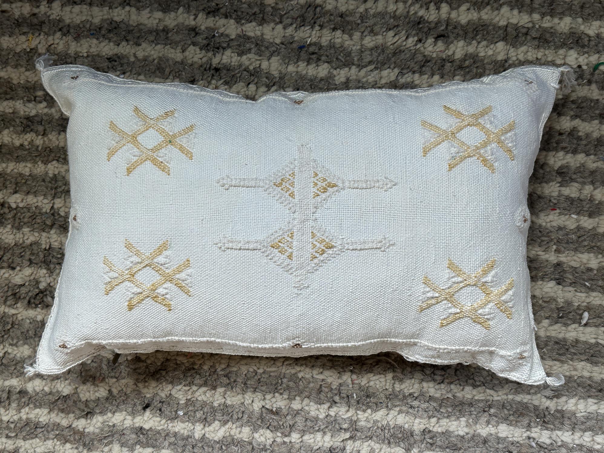 Moroccan Boho Pillow Cover, Handmade Embroidered Cushion Case, Decorative Pillowcase for Living Room Bedr - product image 10