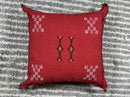 Artisan Moroccan Pillow Cover, Handmade Boho Cushion Case, Embroidered Decorative Pillowcase for Sofa Bed - product image 9
