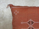 Handmade Moroccan Cushion Cover, Boho Decorative Pillowcase, Artisan Embroidered Pillow Cover for Couch B - product image 4