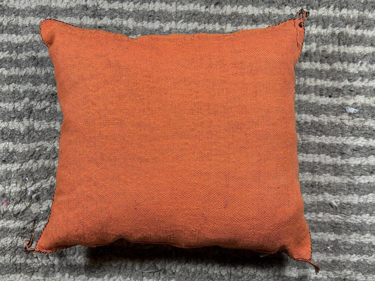 Moroccan Artisan Pillow Cover, Handmade Boho Cushion Case, Embroidered Decorative Pillowcase for Couch So - product image 10