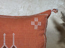 Boho Moroccan Pillowcase, Handmade Decorative Cushion Cover, Artisan Embroidered Pillow Cover for Cozy Ho - product image 4
