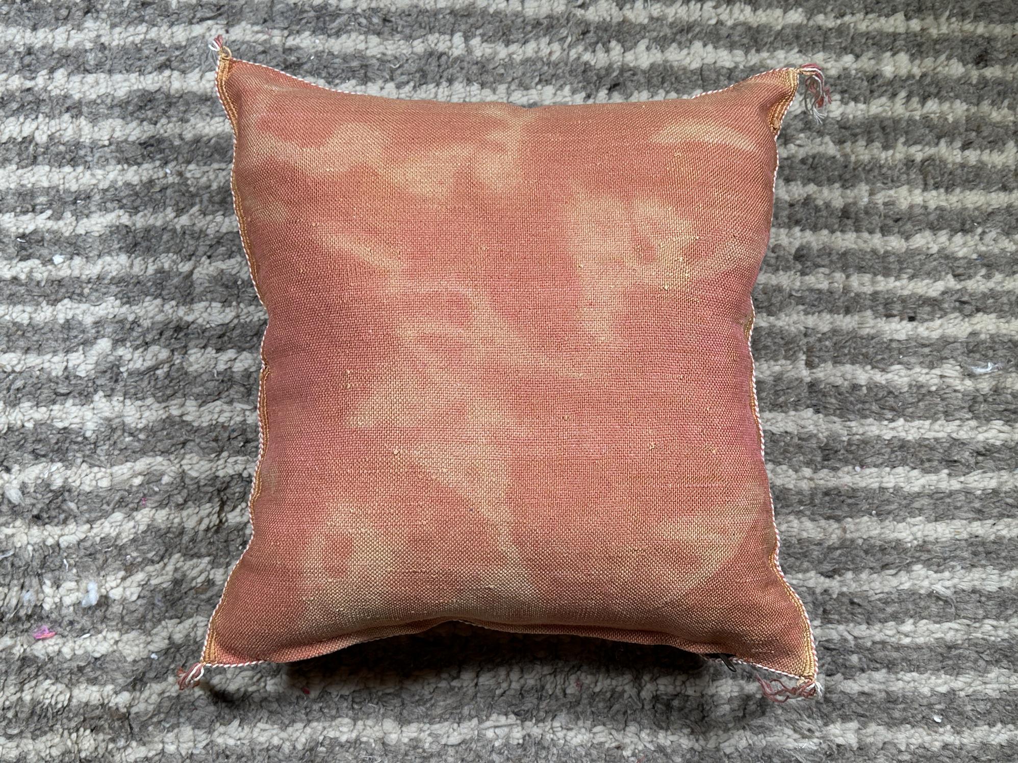 Handmade Moroccan Boho Pillow Cover, Embroidered Cushion Case, Decorative Artisan Pillowcase for Cozy Hom - product image 10