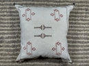 Navy Kilim Pillow Cover, Handmade Moroccan Cushion, Boho Cactus Silk Pillowcase for Cozy Decor - product image 10