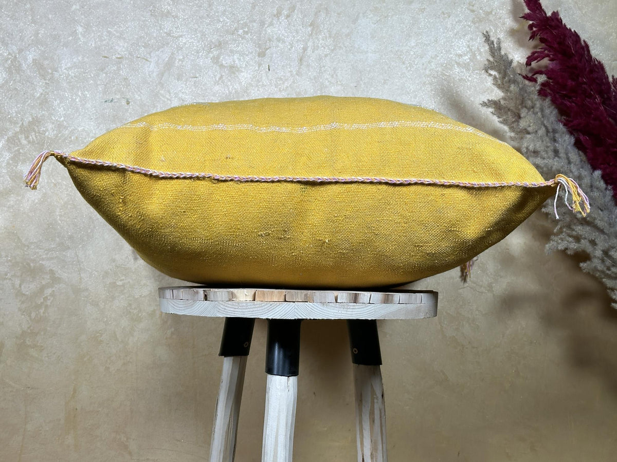 Handmade Silk Pillow Cover, Moroccan Pillow, Boho Pillow, Kilim Pillow Cover, Sabra Silk Pillow, Sofa Cus - product image 8