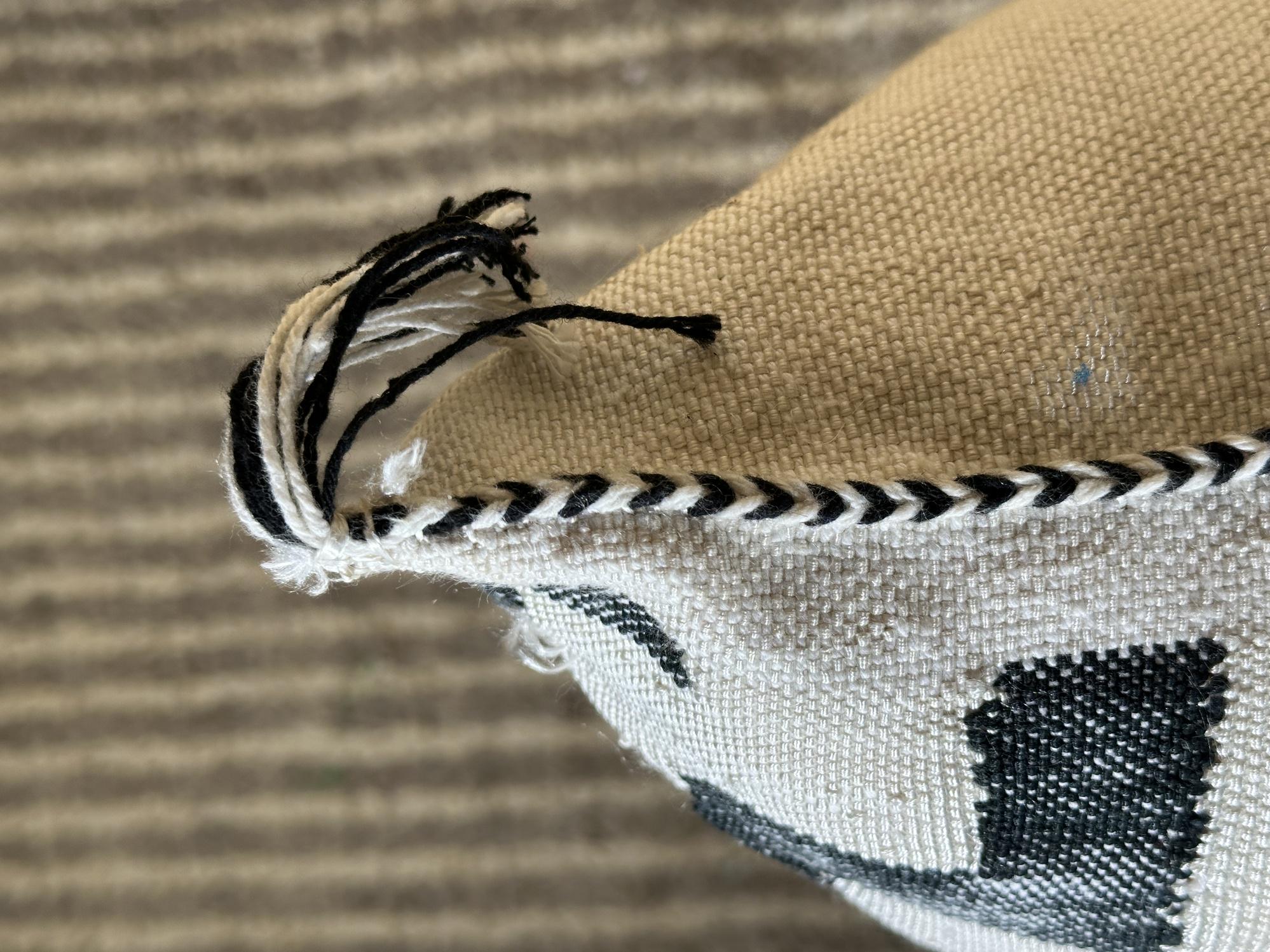 Moroccan Silk Pillow Cover, Boho Pillow, Cactus Silk Pillow, Berber Pillow, Kilim Pillow Cover, Neutral M - product image 6