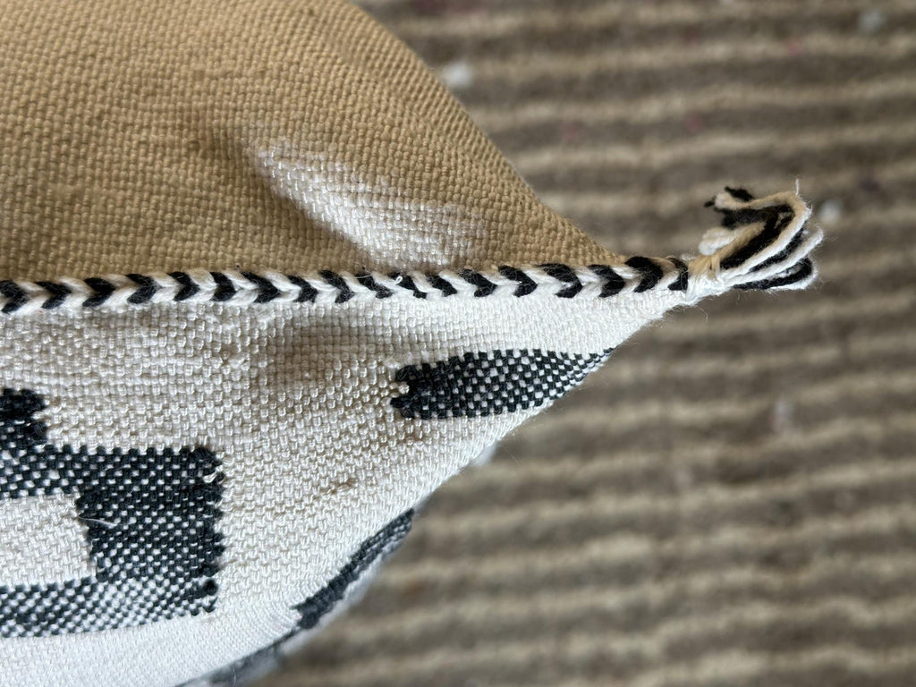 Moroccan Silk Pillow Cover, Boho Pillow, Cactus Silk Pillow, Berber Pillow, Kilim Pillow Cover, Neutral M - product image 7