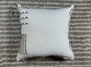 Ivory Kilim Pillow Cover, Sabra Silk Pillow, Boho Moroccan Cushion, Handmade Textured Pillowcase for Sofa - product image 8