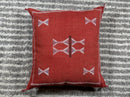 Rust Cactus Silk Pillow Cover, Moroccan Berber Pillow, Terracotta Boho Cushion Cover, Handmade Embroidere - product image 9