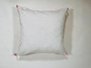Moroccan Silk Pillow Cover, Ivory Cream Beige Embroidered Pillowcase, Neutral Boho Tribal Geometric Cushi - product image 9