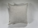 Handmade Silk Moroccan Pillow Cover, Cream Ivory Beige Tribal Embroidery, Neutral Boho Geometric Cushion - product image 8