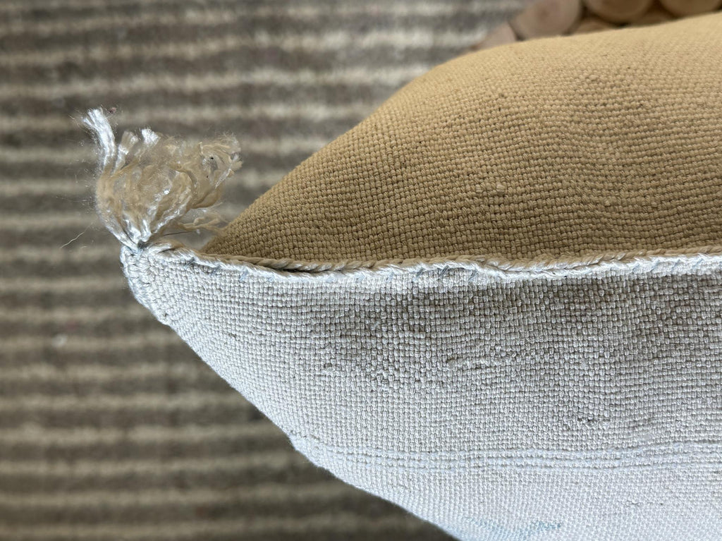 Silver Moroccan Silk Pillow Cover, Gold Embroidered Boho Cushion, Handmade Luxury Pillowcase, Custom Gift - product image 6