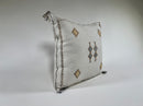 Handmade Moroccan Pillow Cover, Silk Embroidered Cushion Case, Boho Living Room Bedroom Decor - product image 6
