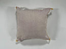 Luxury Silk Pillow Cover, Handmade Moroccan Cushion Case, Embroidered Boho Sofa Bed Accent - product image 9