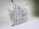 Moroccan Pillow Cover, Handmade Silk Cushion Case, Embroidered Boho Decor for Sofa Couch Bed - product image 6