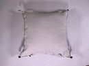 Black and White Kilim Pillow Cover, Moroccan Silk Boho Cushion, Geometric Handmade Pillow Sham with Corne - product image 9
