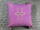 Pink Moroccan Pillow Cover, Gold Embroidered Boho Cushion, Handmade Woven Pillow for Sofa Chair Bed, Luxu - product image 10