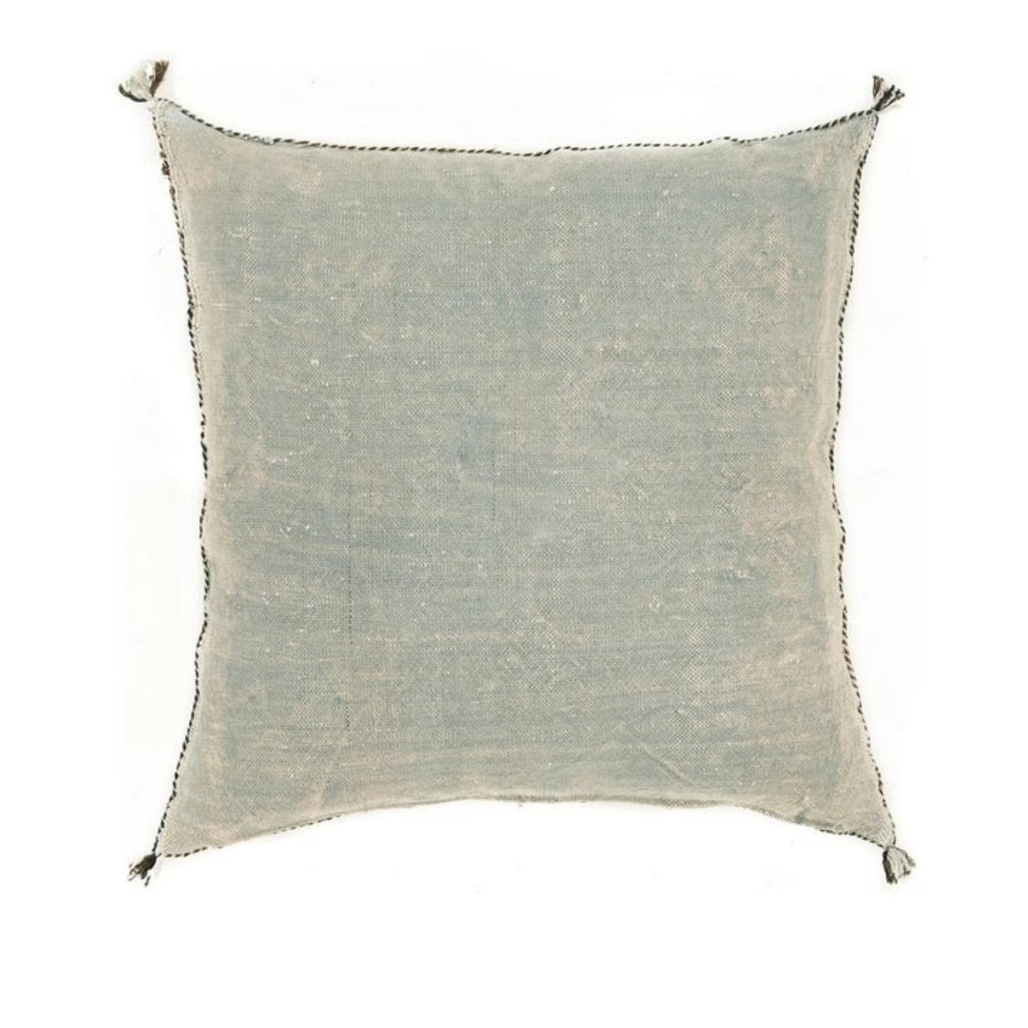 Gray Pillows silk All sizes ,Pillow Cactus Silk, White Lumbar Cushion Handmade Silk Decorative Pillow, Mo - product image 7