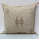 Beige Moroccan Cactus Silk Pillow ALL SIZES - product image 7