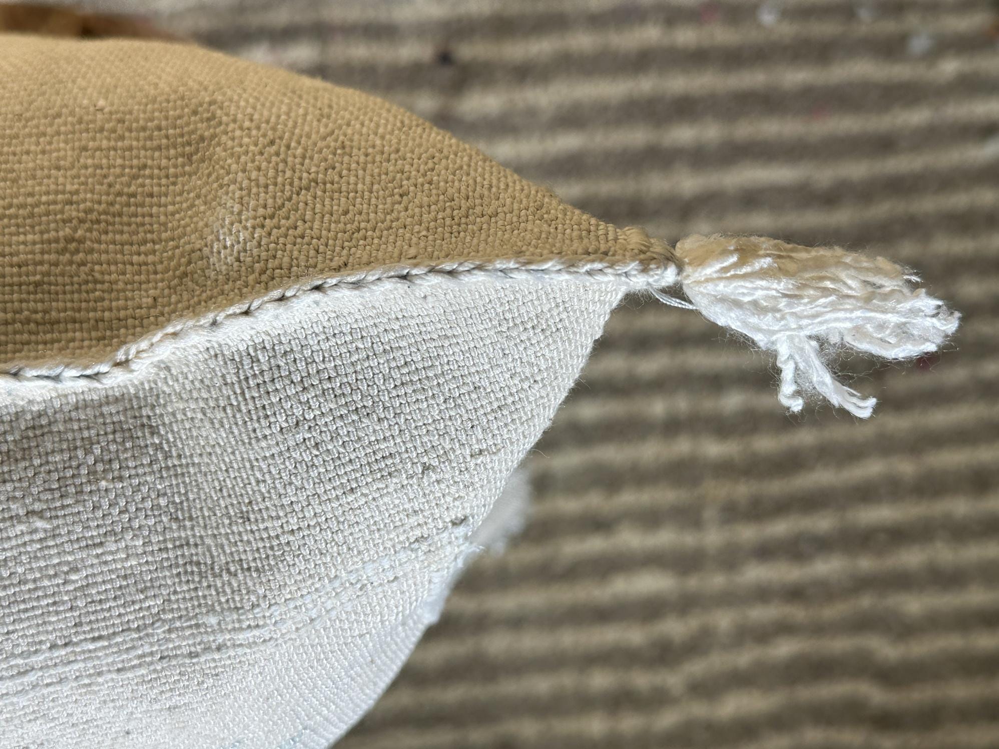 Silver Moroccan Silk Pillow Cover, Gold Embroidered Boho Cushion, Handmade Luxury Pillowcase, Custom Gift - product image 4