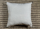 Light Blue Sabra Silk Pillow Cover, Moroccan Boho Woven Cushion Cover, Geometric Kilim Throw Pillow, Hand - product image 9