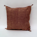 brown Pillows silk All sizes ,Pillow Cactus Silk, Brown Lumbar Cushion Handmade Silk Decorative Pillow, M - product image 2