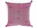 Pink Pillows silk 20x20,Pillow Cactus Silk, White Lumbar Cushion Handmade Cactus Silk Decorative Pillow - product image 8